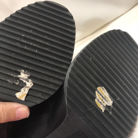 Karl Lagerfeld Brittie Embellished Pearls Women's 8M Peep Toe Black Booties - Picture 13 of 16